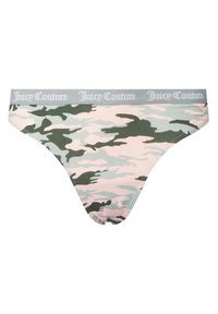 Juicy Couture Komplet stringów JCTTH225957 Kolorowy. Materiał: bawełna. Wzór: kolorowy #4