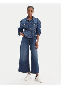 Hugo - HUGO Kurtka jeansowa Gizzie 50553184 Niebieski Regular Fit. Kolor: niebieski. Materiał: bawełna #4