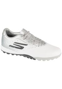 skechers - Buty piłkarskie turfy męskie, Razor 1.5 Academy TF. Kolor: biały. Sport: piłka nożna