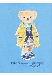 Polo Ralph Lauren Komplet bluzka i legginsy 310904084001 Niebieski Regular Fit. Kolor: niebieski #3