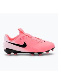 Buty piłkarskie dziecięce Nike Phantom GX II Academy FG/MG Junior. Kolor: różowy. Sport: piłka nożna