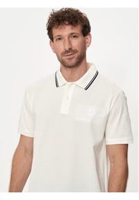 GANT - Gant Polo Contrast 2013039 Écru Regular Fit. Typ kołnierza: polo. Materiał: bawełna #3