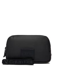Calvin Klein Saszetka Puffer Utility Zip Puch LV04D1114G Czarny. Kolor: czarny. Materiał: materiał #1