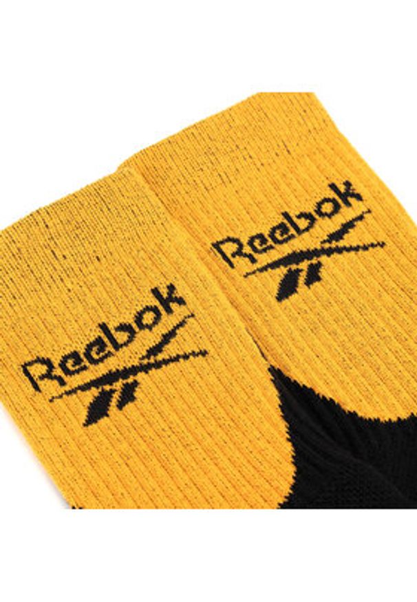 Reebok Skarpety długie R0454-SS24 (1-pack) Czarny. Kolor: czarny. Materiał: poliester