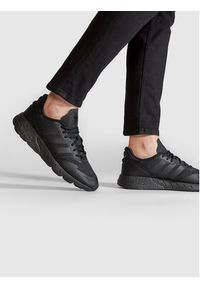 Adidas - adidas Sneakersy Zx 1K Boost H68721 Czarny. Kolor: czarny. Materiał: materiał. Model: Adidas ZX #5