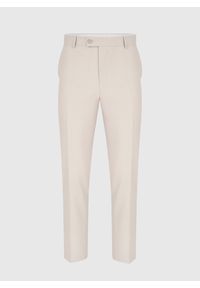 Pako Lorente - PAKO LORENTE – Spodnie garniturowe w kolorze beżowym. Kolor: beżowy. Materiał: poliester, wełna, wiskoza, elastan. Styl: elegancki