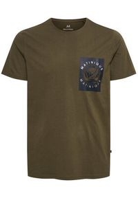 Matinique T-Shirt 30206699 Brązowy Regular Fit. Kolor: brązowy. Materiał: bawełna #3