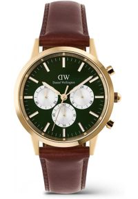 Zegarek męski Daniel Wellington DW00100876 brązowy. Kolor: brązowy #1
