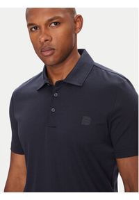 Baldessarini Polo B4 10044.5190 Granatowy Regular Fit. Typ kołnierza: polo. Kolor: niebieski. Materiał: bawełna #5