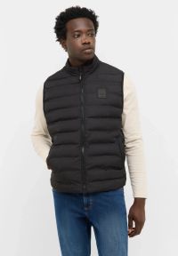 Męski Bezrękawnik Mustang Style Dublin Jet Black 1016888 4188 Kamizelka. Długość rękawa: bez rękawów #1