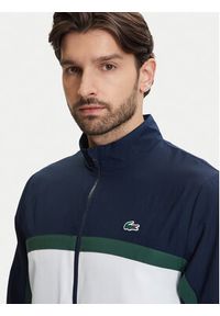 Lacoste Dres WH0226 Granatowy Regular Fit. Kolor: niebieski. Materiał: syntetyk #5