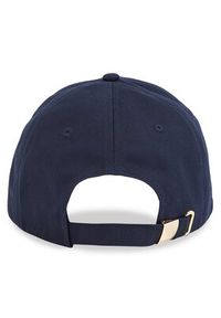 TOMMY HILFIGER - Tommy Hilfiger Czapka z daszkiem Elevated Chic Cap AW0AW17128 Granatowy. Kolor: niebieski. Materiał: bawełna, materiał #3