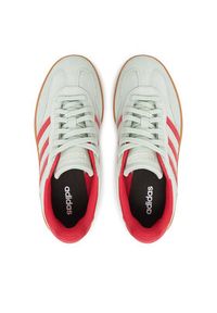 Adidas - adidas Sneakersy Barreda JP7109 Zielony. Kolor: zielony. Materiał: zamsz, skóra