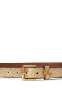 Lauren Ralph Lauren - LAUREN RALPH LAUREN Pasek 412P10154001 Złoty. Kolor: złoty. Materiał: skóra #3