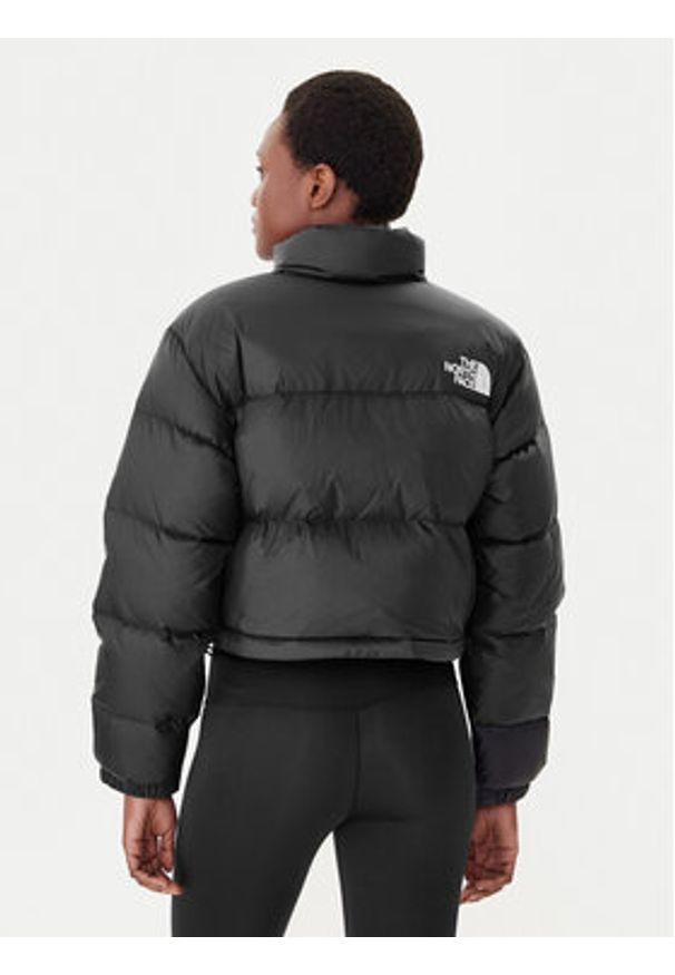 The North Face Kurtka puchowa Nuptse NF0A5GGE Czarny Regular Fit. Kolor: czarny. Materiał: syntetyk