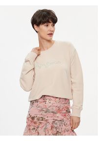 Pepe Jeans Bluza Lana PL581430 Écru Regular Fit. Materiał: bawełna #1