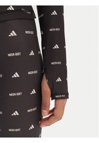 Adidas - adidas Legginsy Moon Boot JM8912 Czarny Slim Fit. Kolor: czarny. Materiał: syntetyk #3