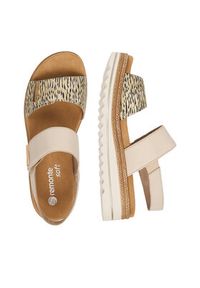 Remonte Sandały CEO-D0Q59-60 Beżowy. Kolor: beżowy. Materiał: skóra #6