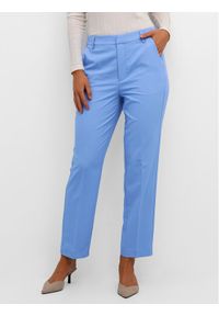 Kaffe Spodnie materiałowe Sakura 10507770 Niebieski Regular Fit. Kolor: niebieski. Materiał: syntetyk