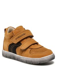 Sneakersy Primigi - 2909700 S Sena. Zapięcie: rzepy. Kolor: brązowy. Materiał: zamsz, skóra #1