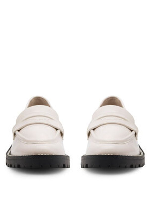 Nine West Mokasyny SHEERIN SJ1497-1 Écru. Materiał: skóra