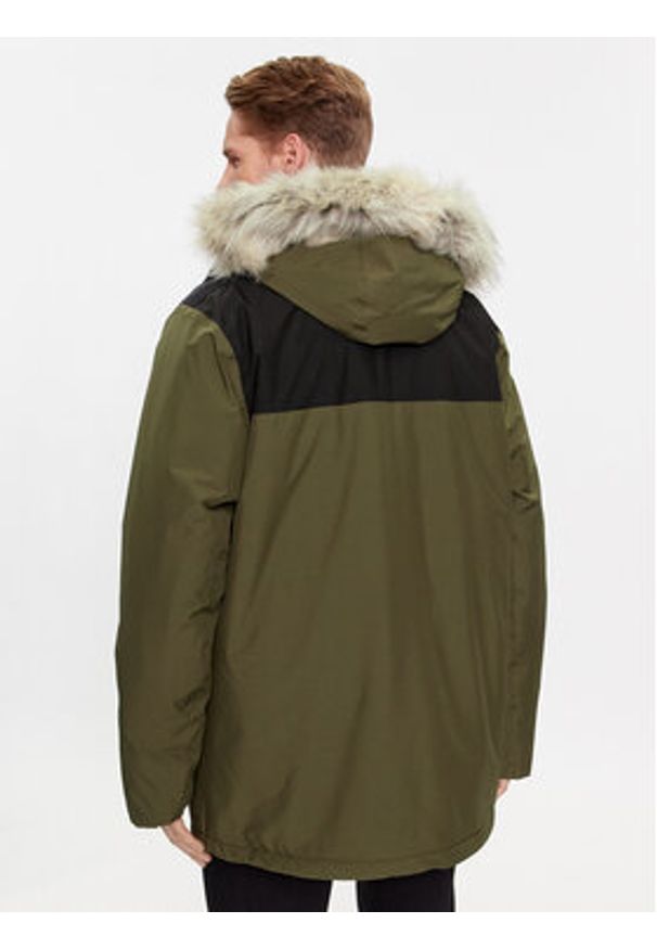 Helly Hansen Parka Patrol 53998 Zielony Regular Fit. Kolor: zielony. Materiał: syntetyk