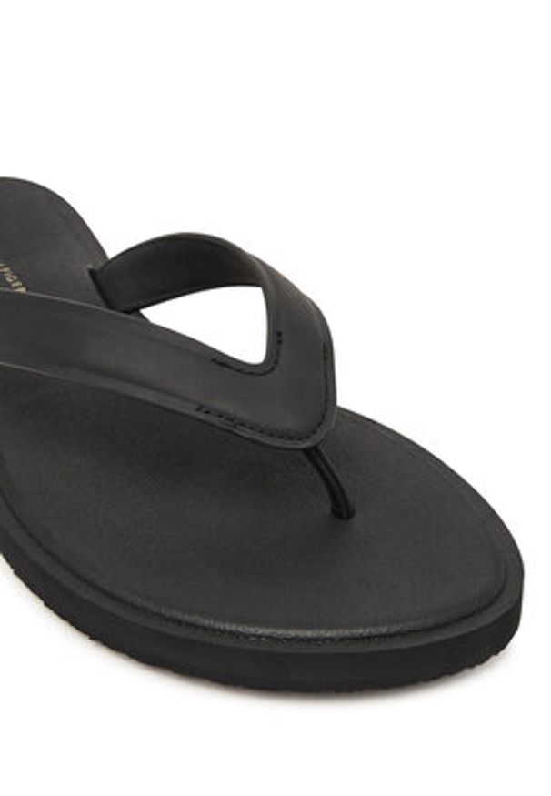 TOMMY HILFIGER - Tommy Hilfiger Japonki Scandi FW0FW09206 Czarny. Kolor: czarny. Materiał: skóra