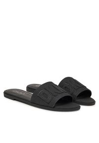 DKNY Klapki Willow K1500528 Czarny. Kolor: czarny. Materiał: materiał