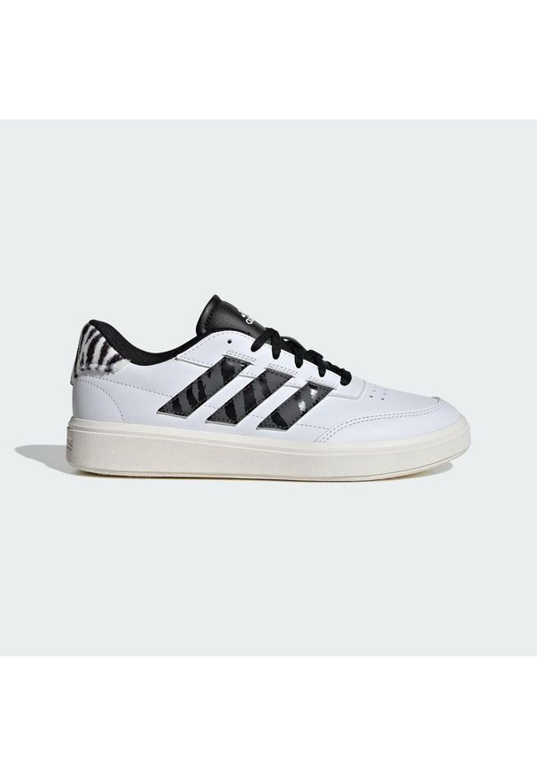 Adidas - Buty Courtblock. Kolor: czarny, szary, biały, wielokolorowy