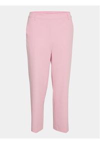 Kaffe Spodnie materiałowe Sakura 10506127 Różowy Relaxed Fit. Kolor: różowy. Materiał: syntetyk #10