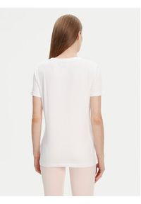 Guess T-Shirt V5YI12 J1314 Biały Regular Fit. Kolor: biały. Materiał: bawełna #4