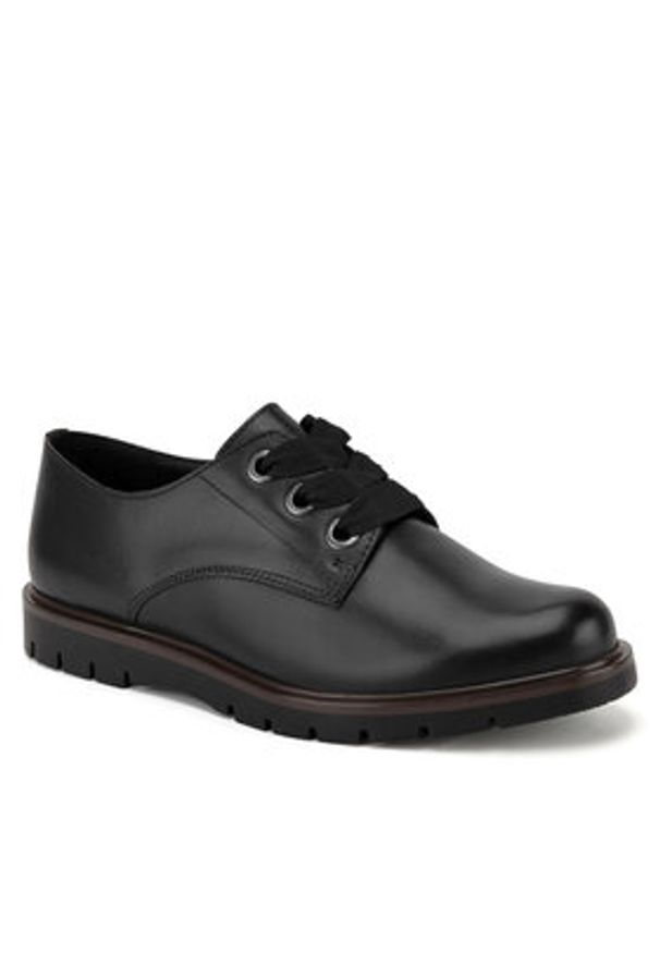 Lasocki Półbuty WI16-EDITH-01 Czarny. Kolor: czarny. Materiał: skóra