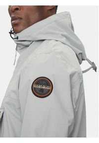 Napapijri Kurtka anorak Rainforest M Sum 3 NP0A4G7DH621 Szary Regular Fit. Kolor: szary. Materiał: syntetyk #6