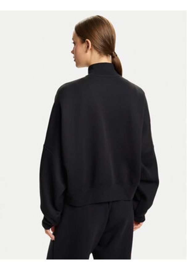 Adidas - adidas Bluza Off Placed 3-Stripes JX2705 Czarny Regular Fit. Kolor: czarny. Materiał: syntetyk, bawełna