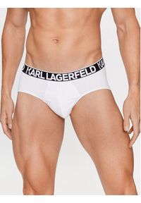 Karl Lagerfeld - KARL LAGERFELD Komplet 3 par slipów Full Elastic Brief Set (3X) 235M2114 Czarny. Kolor: czarny. Materiał: bawełna #2