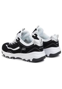 skechers - Skechers Sneakersy I-Conik 88888250/BKW Czarny. Kolor: czarny. Materiał: skóra