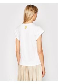 Marella T-Shirt Giulia 39410512200 Biały Regular Fit. Kolor: biały. Materiał: bawełna #2
