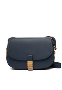 Pinko - PINKO Torebka Saddle Mini PE PLTT 103831 A1ZX Niebieski. Kolor: niebieski. Materiał: skórzane