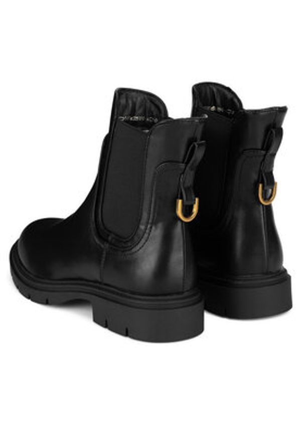 Jenny Fairy Sztyblety WYL3905-1 Czarny. Kolor: czarny. Materiał: materiał