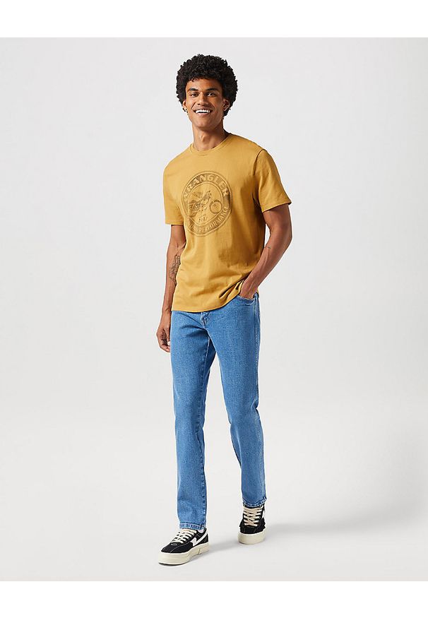 Wrangler - WRANGLER TEXAS SLIM MĘSKIE SPODNIE JEANSOWE JEANSY BARN 112351257 W12S017974