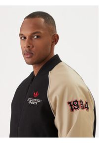 Adidas - adidas Kurtka bomber adicolor SST SSKE2243 Czarny Regular Fit. Kolor: czarny. Materiał: syntetyk #5
