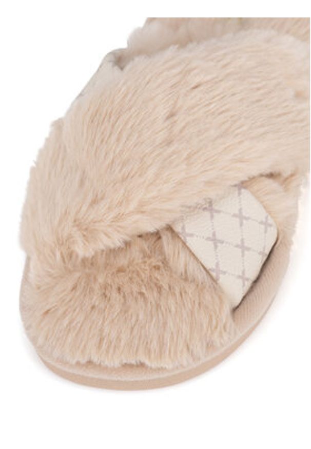 MEXX Kapcie MI002004343W Beżowy. Kolor: beżowy. Materiał: materiał