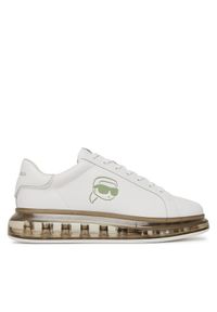 Karl Lagerfeld - KARL LAGERFELD Sneakersy KL52630N Biały. Kolor: biały. Materiał: skóra