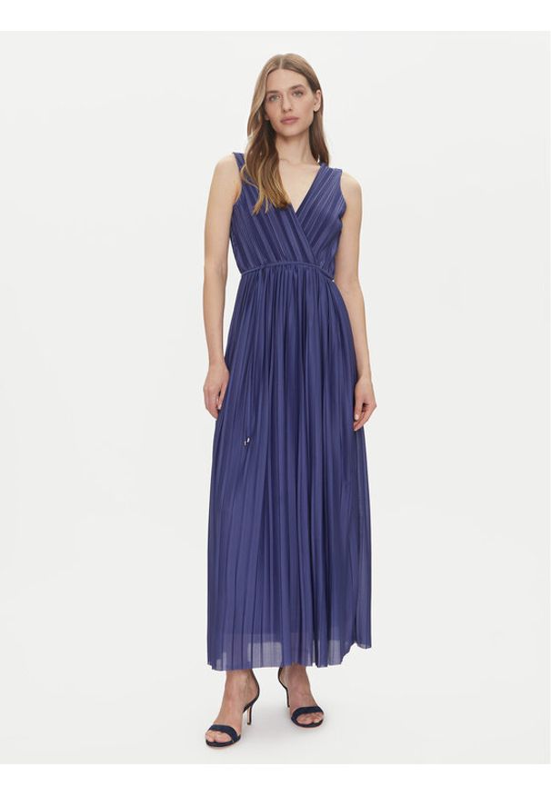 only - ONLY Sukienka koktajlowa Elema 15227247 Niebieski Regular Fit. Kolor: niebieski. Materiał: syntetyk. Styl: wizytowy