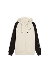 Bluza z kapturem z pełnym zamkiem błyskawicznym Puma Sport. Typ kołnierza: kaptur. Kolor: biały #1