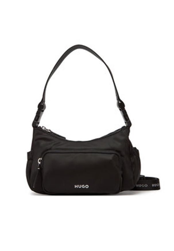 Hugo - HUGO Torebka Bel Shoulder 50547092 Czarny. Kolor: czarny
