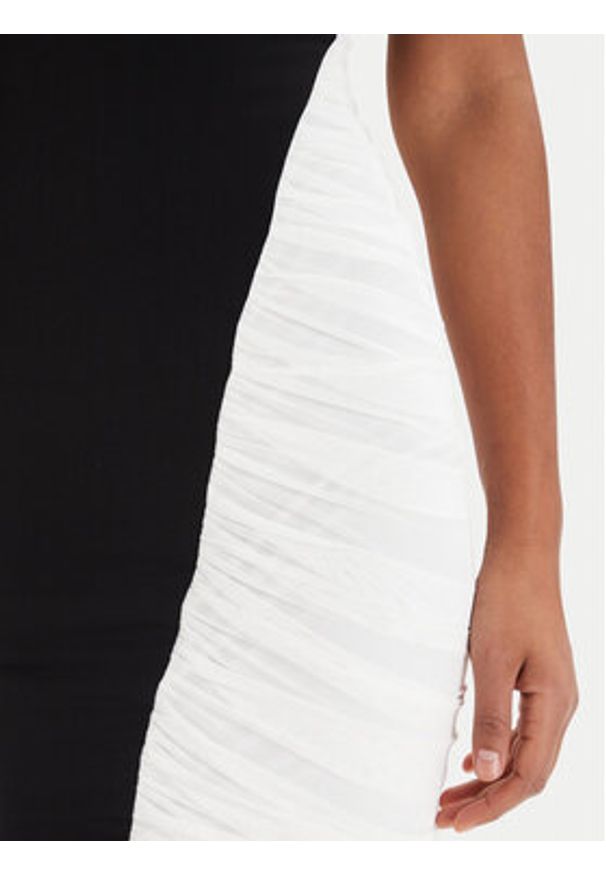 BARDOT - Bardot Sukienka koktajlowa Amani 60168DB Czarny Slim Fit. Kolor: czarny. Materiał: syntetyk. Styl: wizytowy