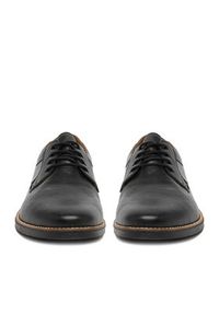 Rieker Półbuty 13500-00 Czarny. Kolor: czarny. Materiał: materiał #7