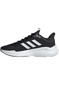 Adidas - Buty adidas AlphaEdge + M IF7292 czarne. Zapięcie: sznurówki. Kolor: czarny. Materiał: materiał, syntetyk, guma. Szerokość cholewki: normalna. Sport: fitness #4