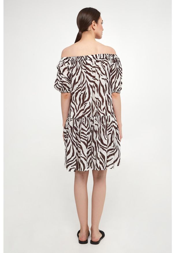 Max Mara Beachwear - Sukienka mini Ottone MAX MARA BEACHWEAR. Długość: mini